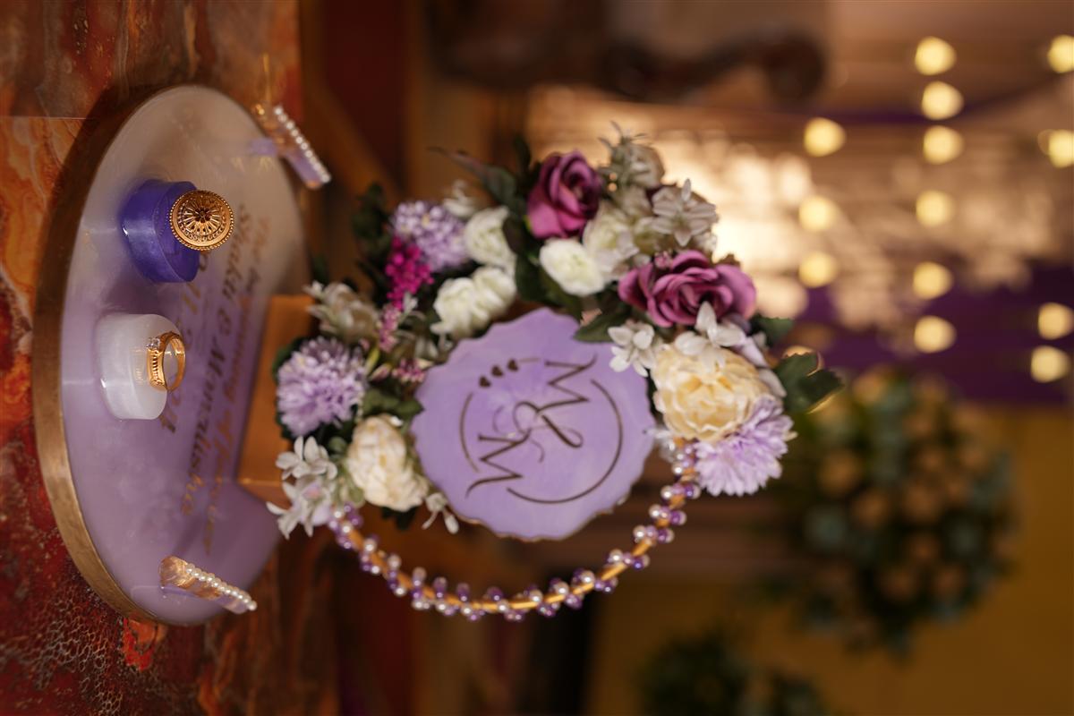Wedding Engagement Ring Platter