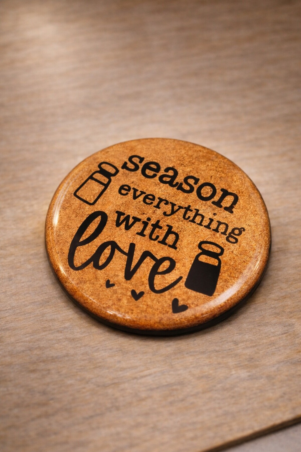 Kitchen magnet season with love